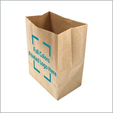 Printable Kraft Paper Brown Bag Without Handle Small Bags