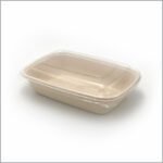 bio degradable container 750 ml with lid