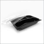 rectangular microwavable container 4 compartment