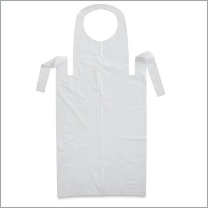 Eco-Friendly Easily Disposable Plastic Cleaning Apron Flat 1000 Pack